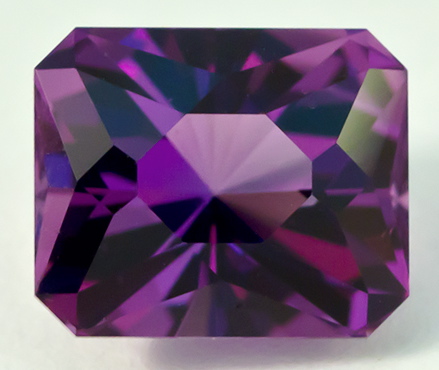 faceted amethyst